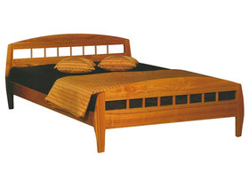 Теодора 2 кровать из натурального дерева