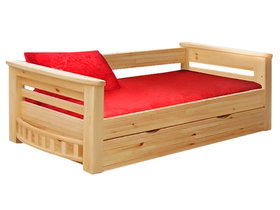 Шатл детская кровать из натурального дерева