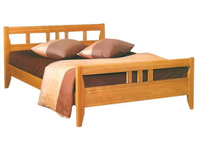 Рузанна 2 кровать из натурального дерева